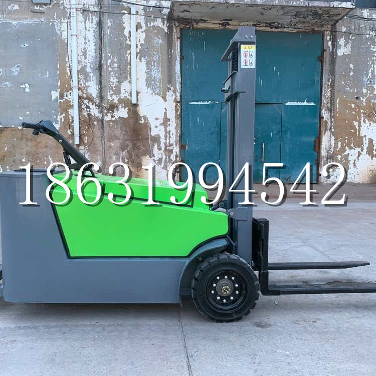 雷州市小型电动叉车1吨2吨步行站驾式电瓶堆高充电装卸车液压升降车铲车